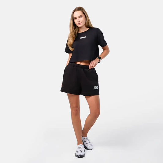 Women's Come Back Better Crop Tee - Black